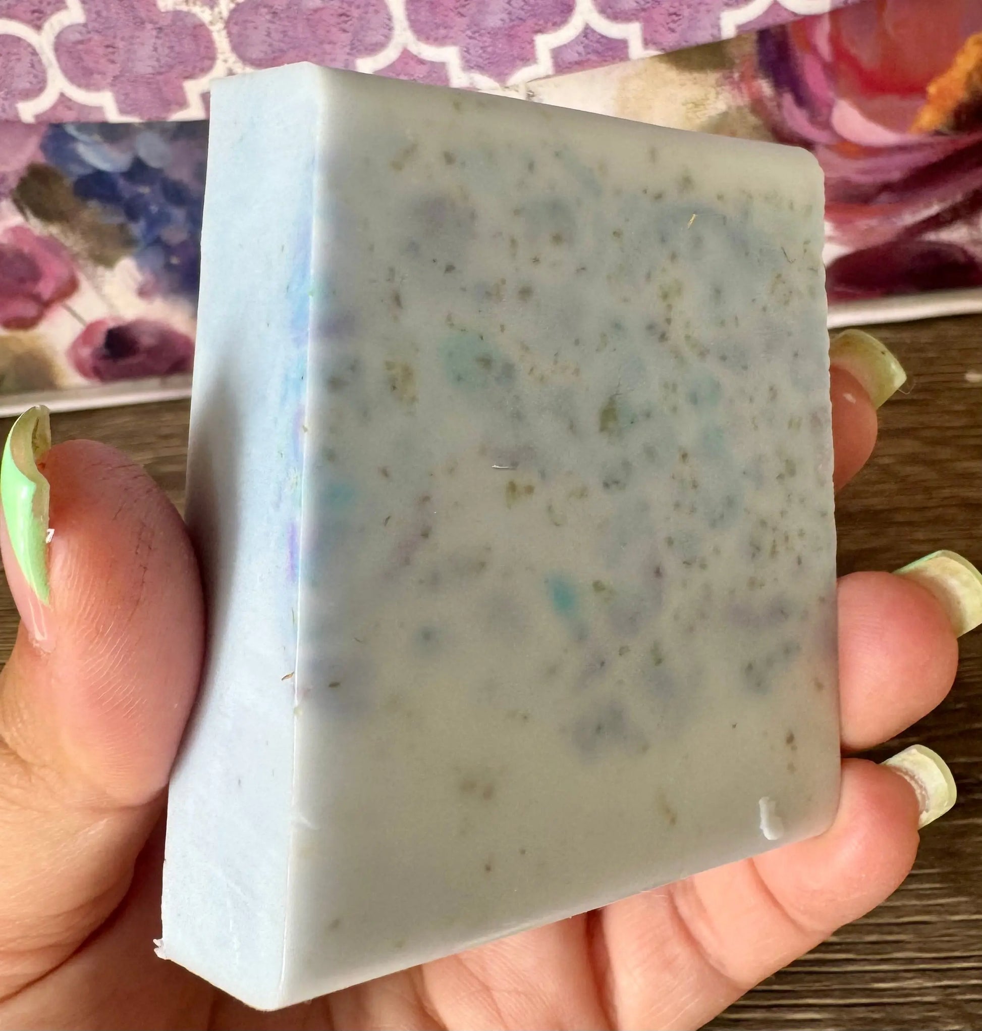 Oatmeal Shea Butter Soap | Gentle Exfoliating & Moisturizing Bar - White Out