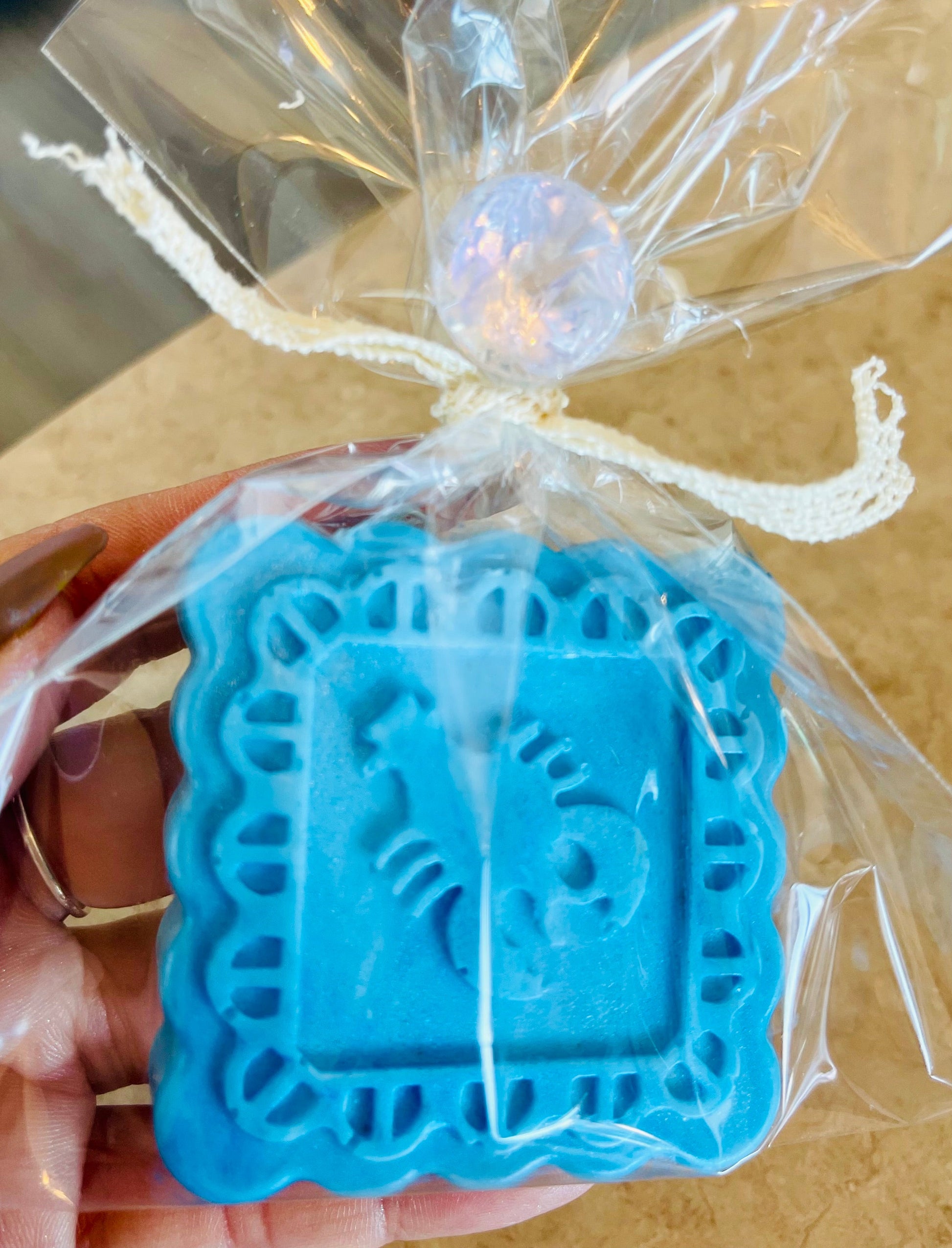 Zodiac Oatmeal Shea Soap | Custom Hand & Body Bar with Natural Exfoliation White Out