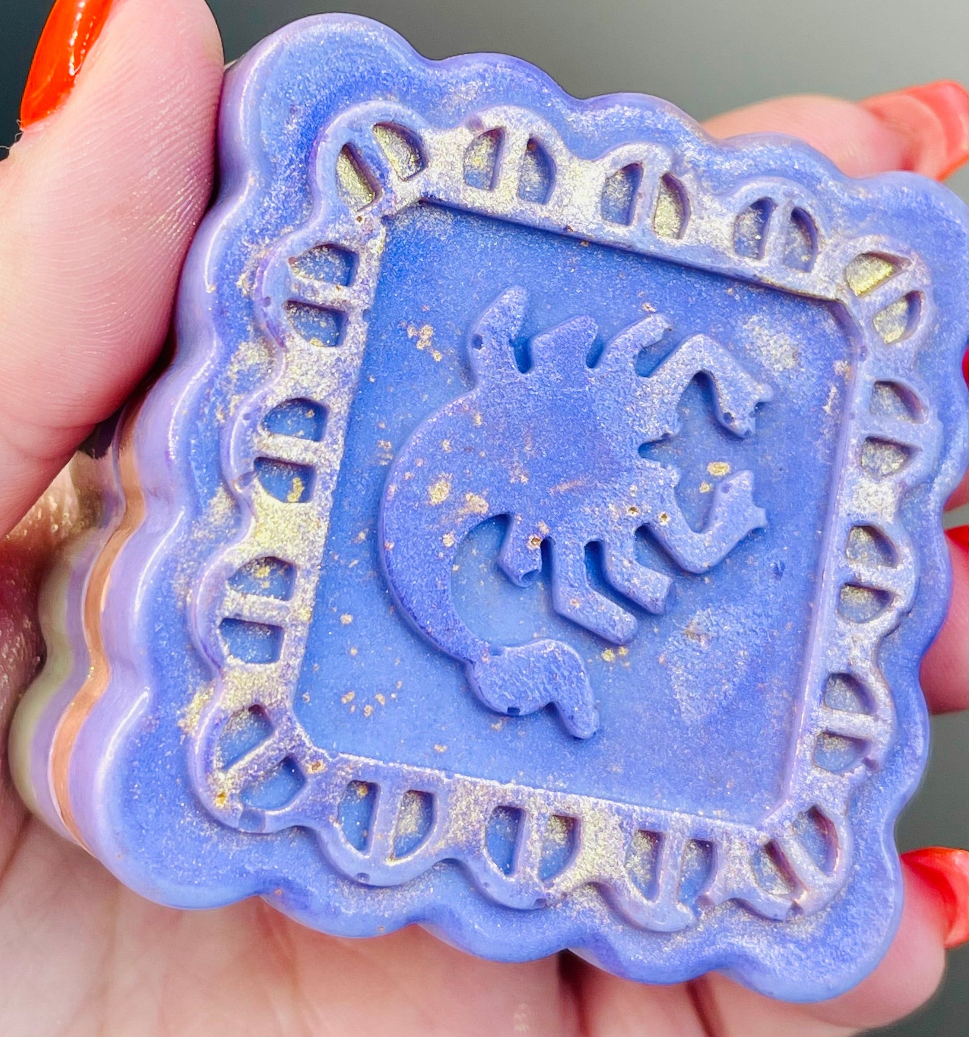 Zodiac Oatmeal Shea Soap | Custom Hand & Body Bar with Natural Exfoliation White Out
