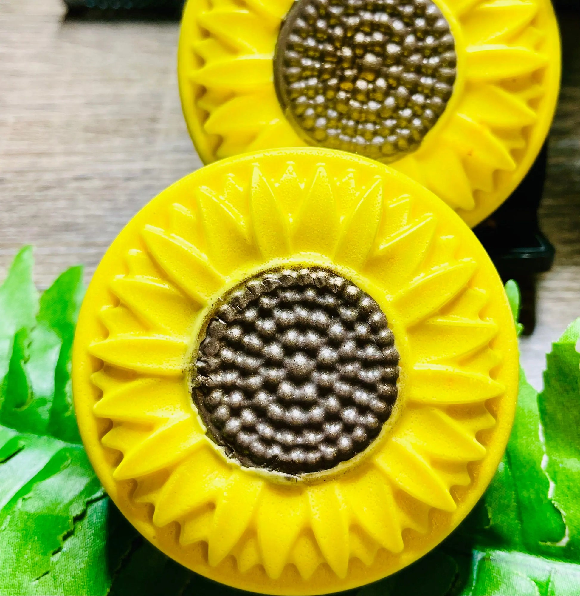 Natural Sunflower Oatmeal Shea Soap | Hand & Body Bar White Out