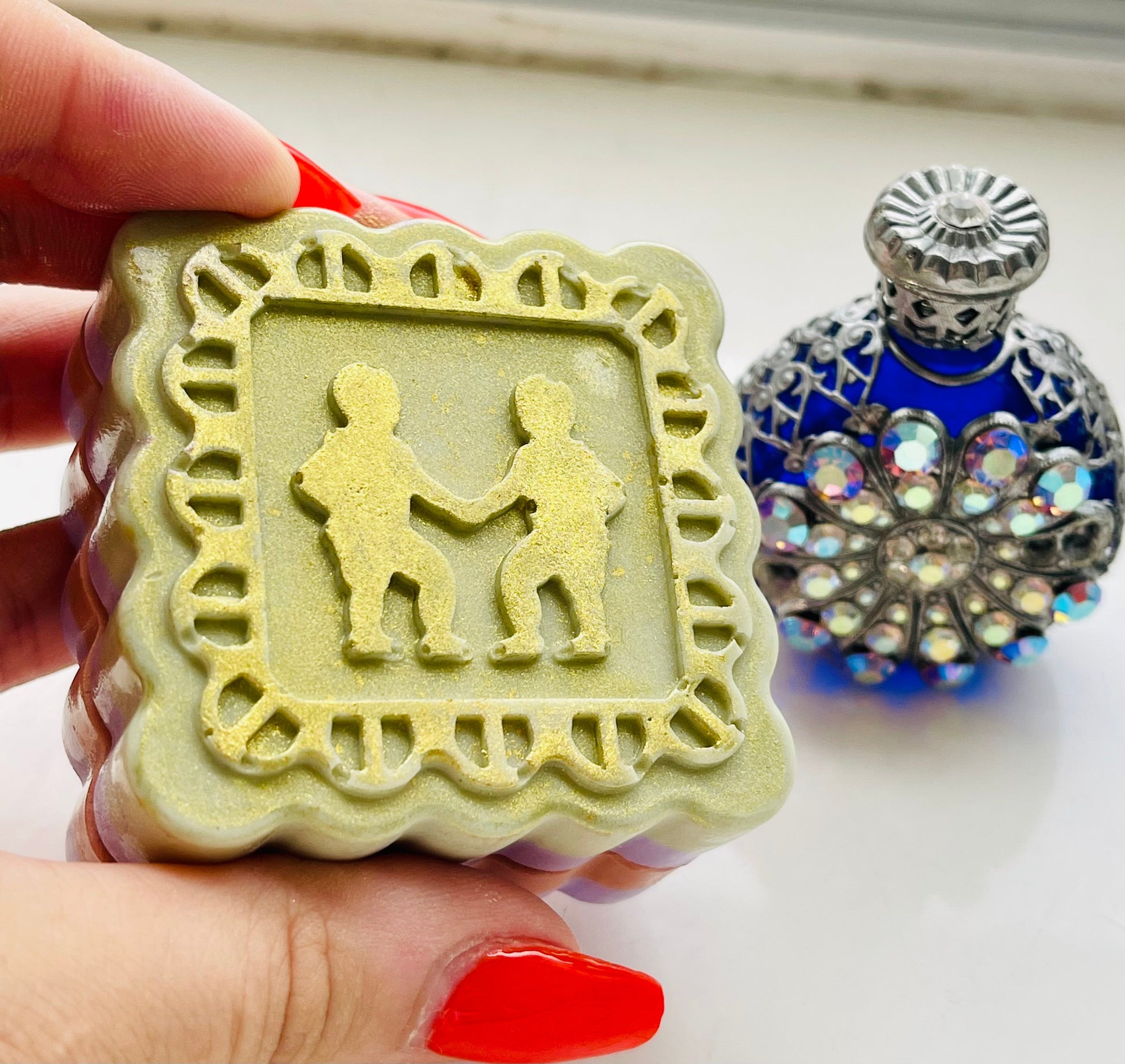 Zodiac Oatmeal Shea Soap | Custom Hand & Body Bar with Natural Exfoliation White Out