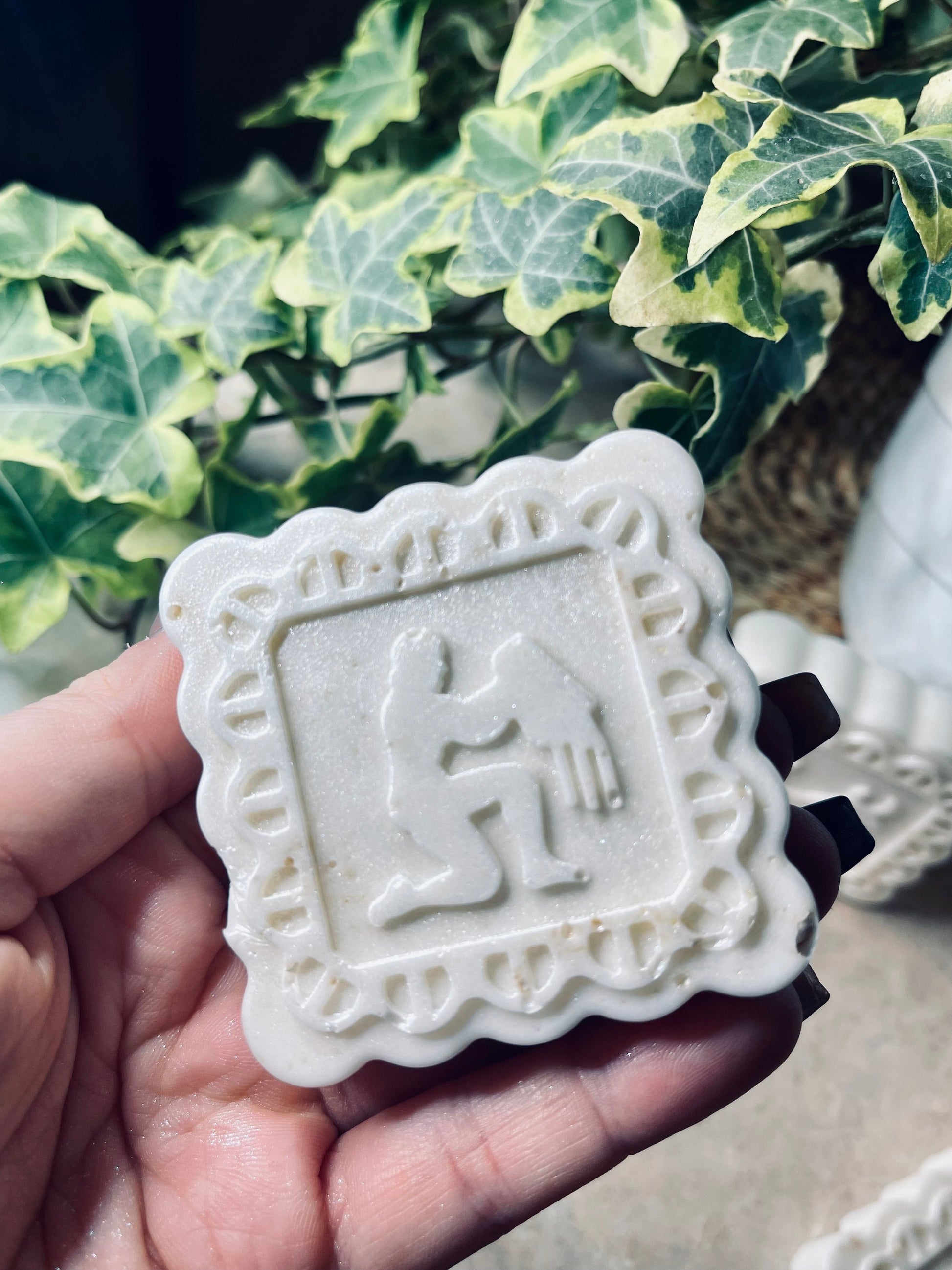 Zodiac Oatmeal Shea Soap | Custom Hand & Body Bar with Natural Exfoliation White Out