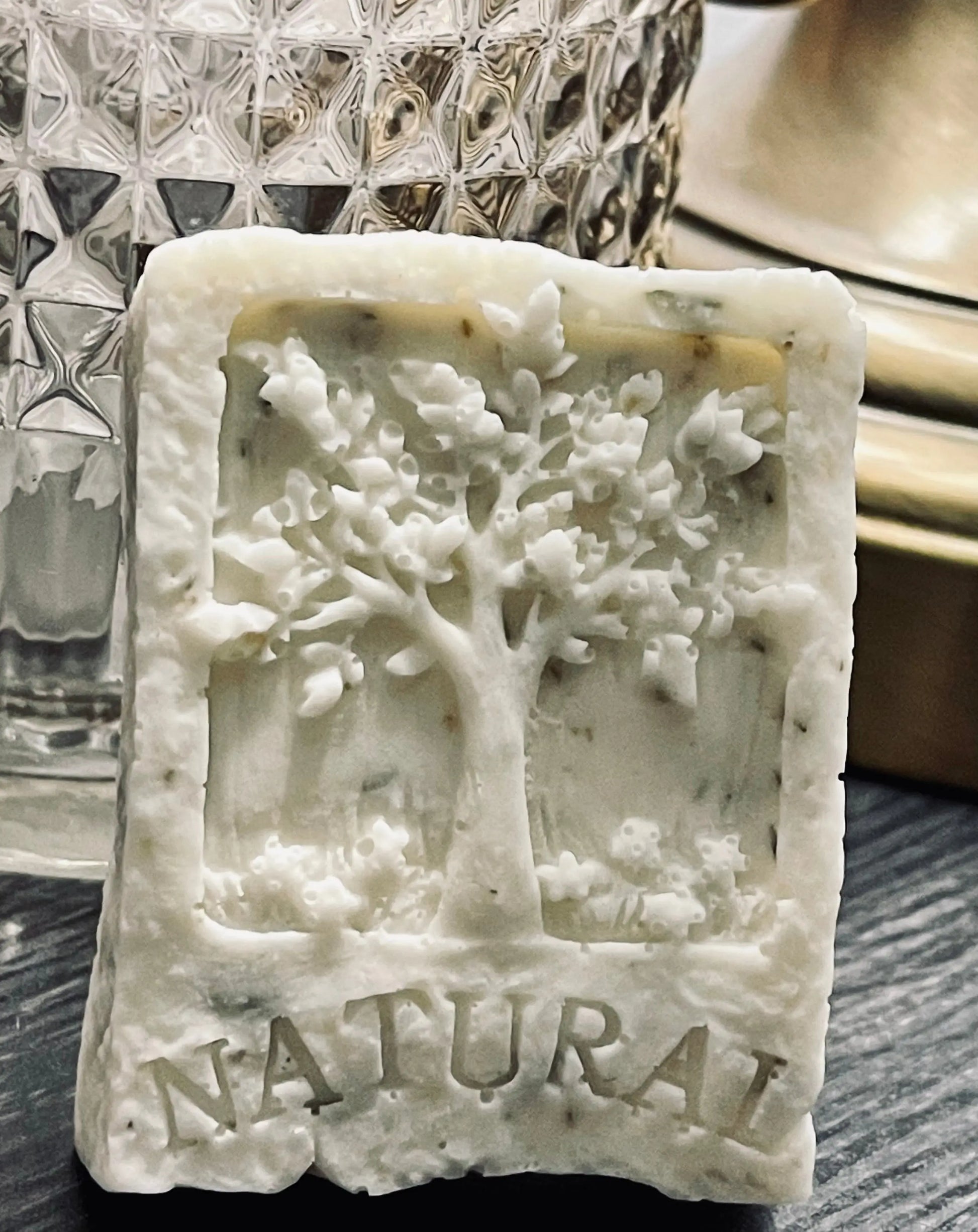 Natural Tree of Life Oatmeal Shea Soap | Hand & Body Bar White Out