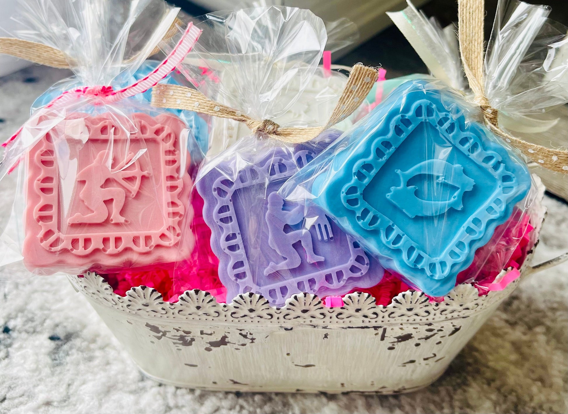 Zodiac Oatmeal Shea Soap | Custom Hand & Body Bar with Natural Exfoliation White Out
