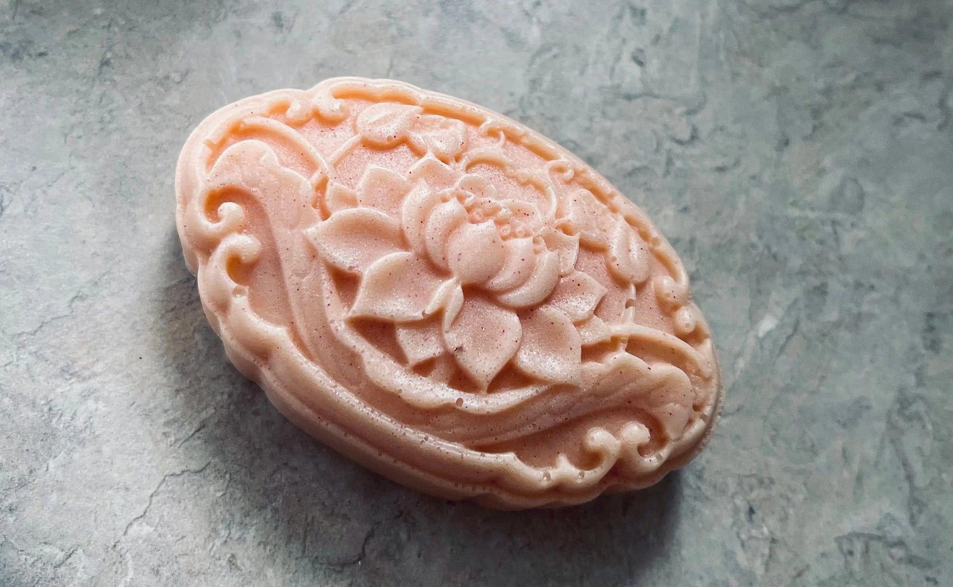 Lotus Oatmeal Shea Soap | Natural Hand & Body Moisturizing Bar White Out