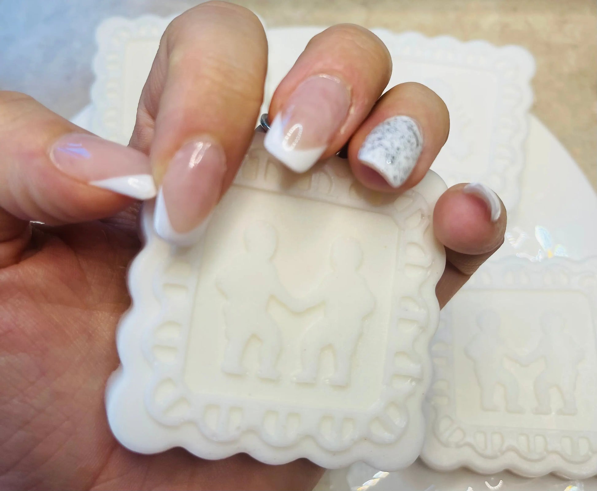 Zodiac Oatmeal Shea Soap | Custom Hand & Body Bar with Natural Exfoliation White Out