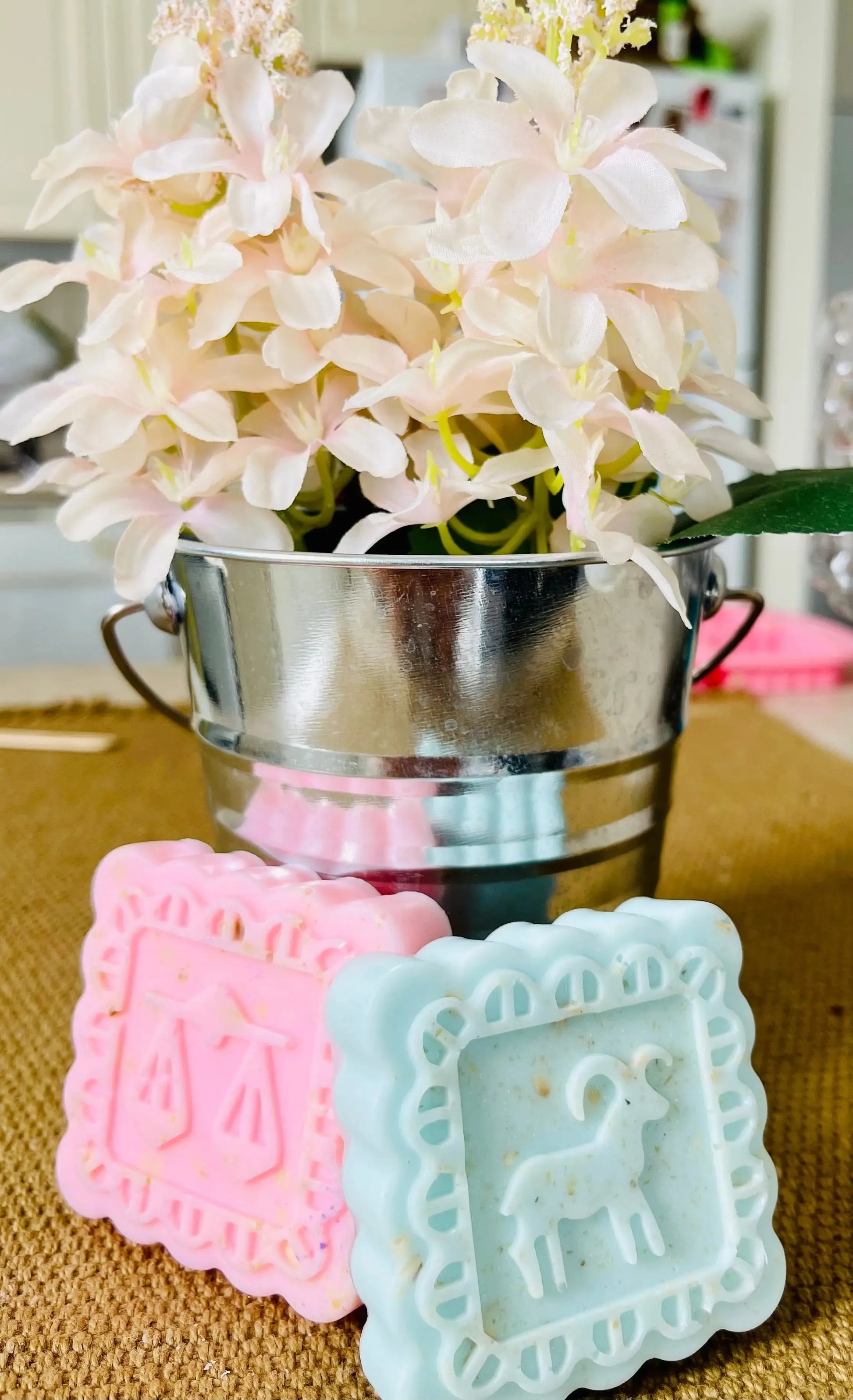 Zodiac Oatmeal Shea Soap | Custom Hand & Body Bar with Natural Exfoliation White Out