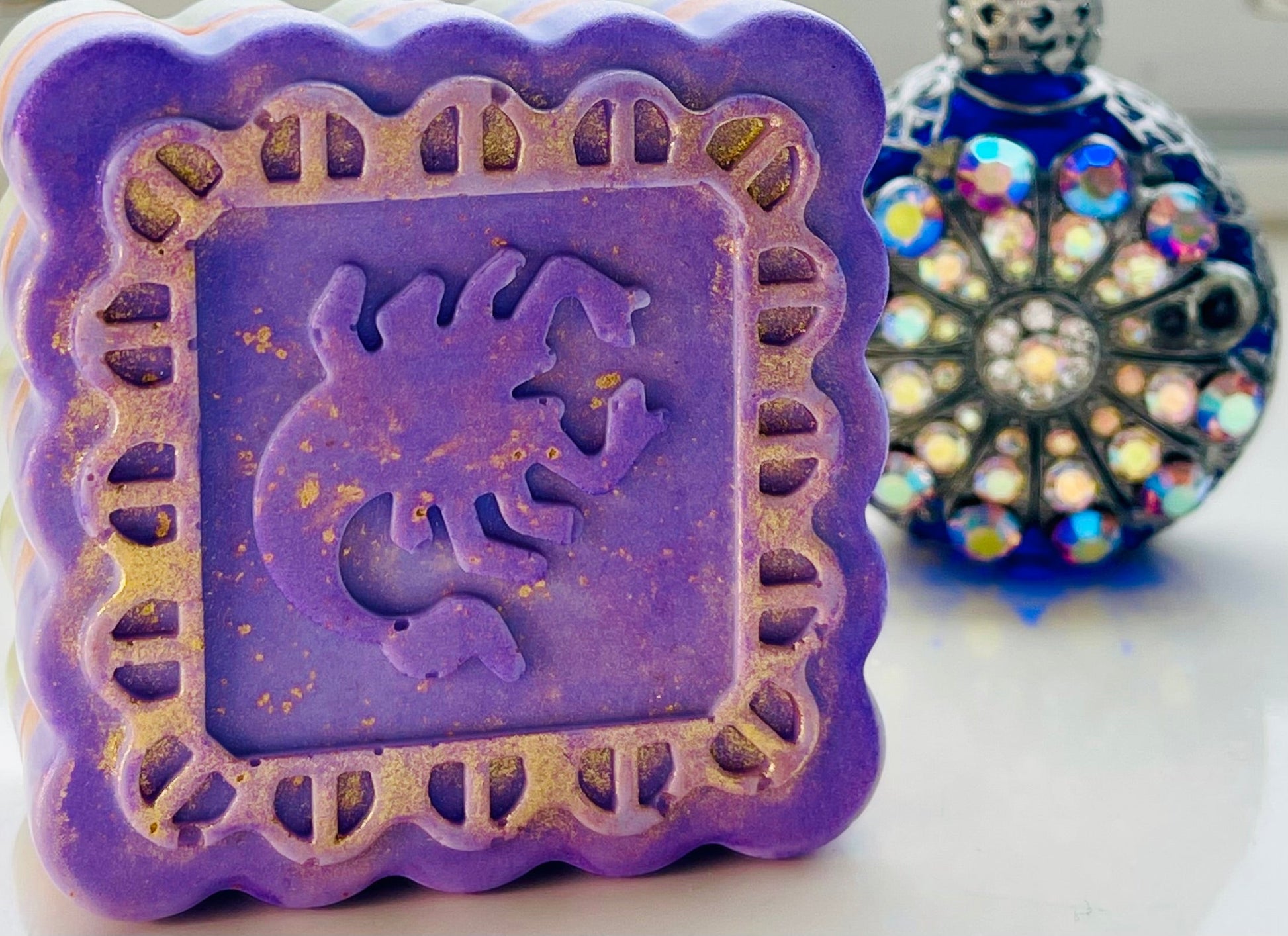 Zodiac Oatmeal Shea Soap | Custom Hand & Body Bar with Natural Exfoliation White Out