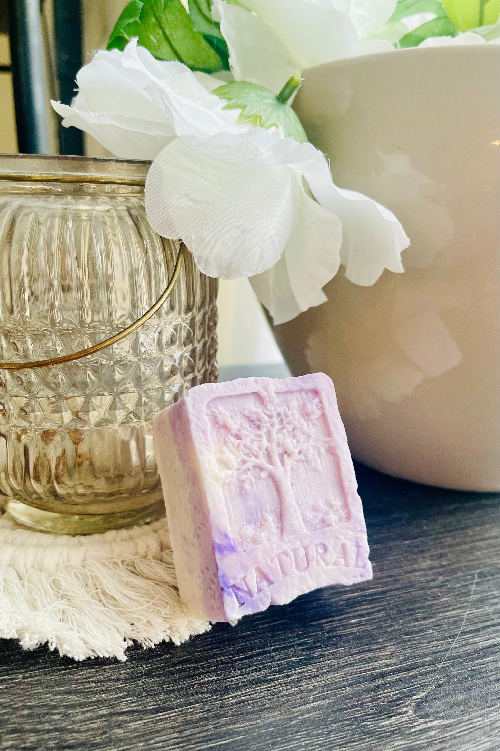 Natural Tree of Life Oatmeal Shea Soap | Hand & Body Bar White Out