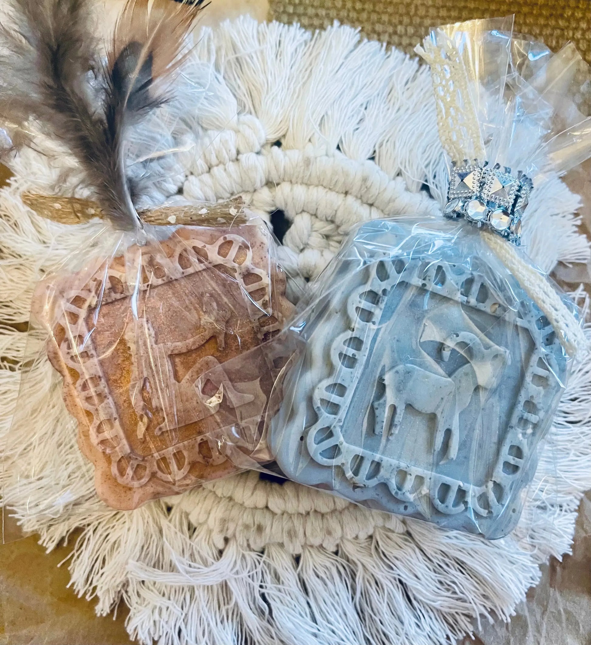 Zodiac Oatmeal Shea Soap | Custom Hand & Body Bar with Natural Exfoliation White Out