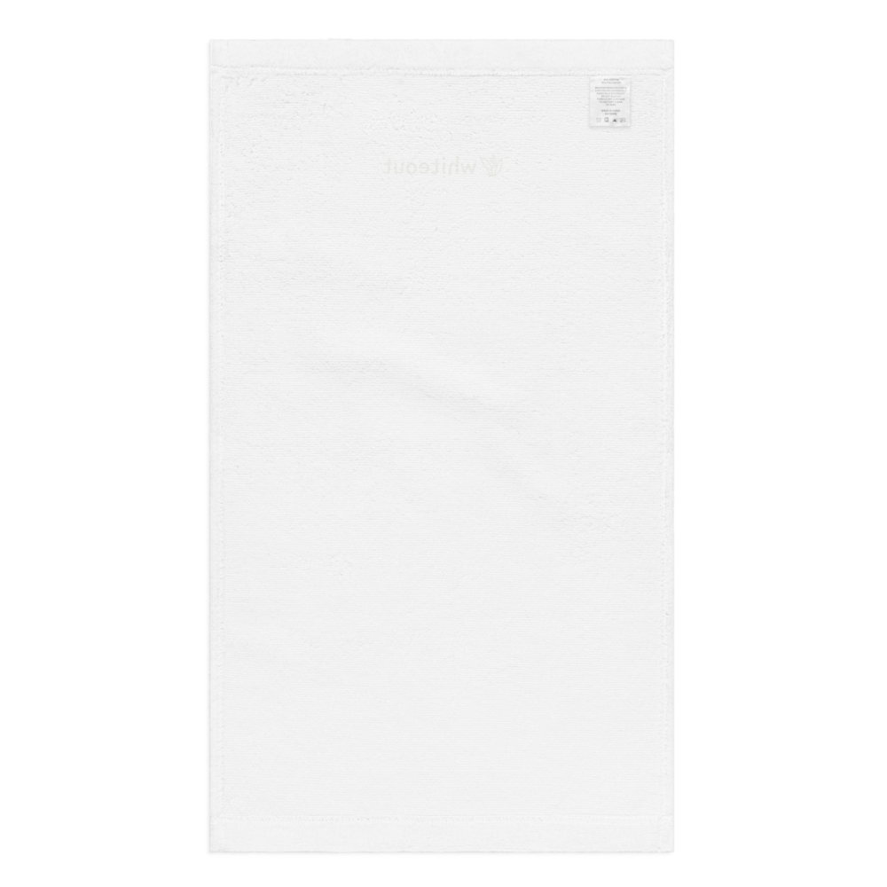 White paper with a grid pattern on a white background